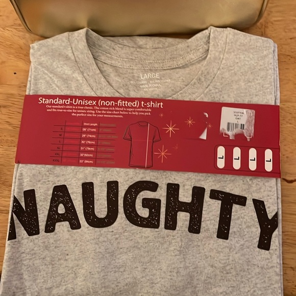 Tshirt NAUGHTY - Picture 1 of 5